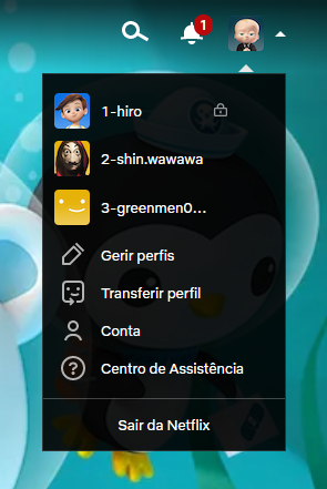 Passos sobre como compartilhar Netflix