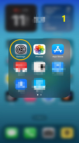Open Settings